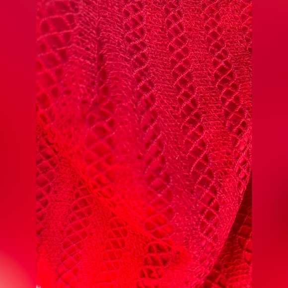 Lovers + Friends Vibrant Red Floral Mini Skirt
Womens lace Fringe Sz s - Picture 6 of 7